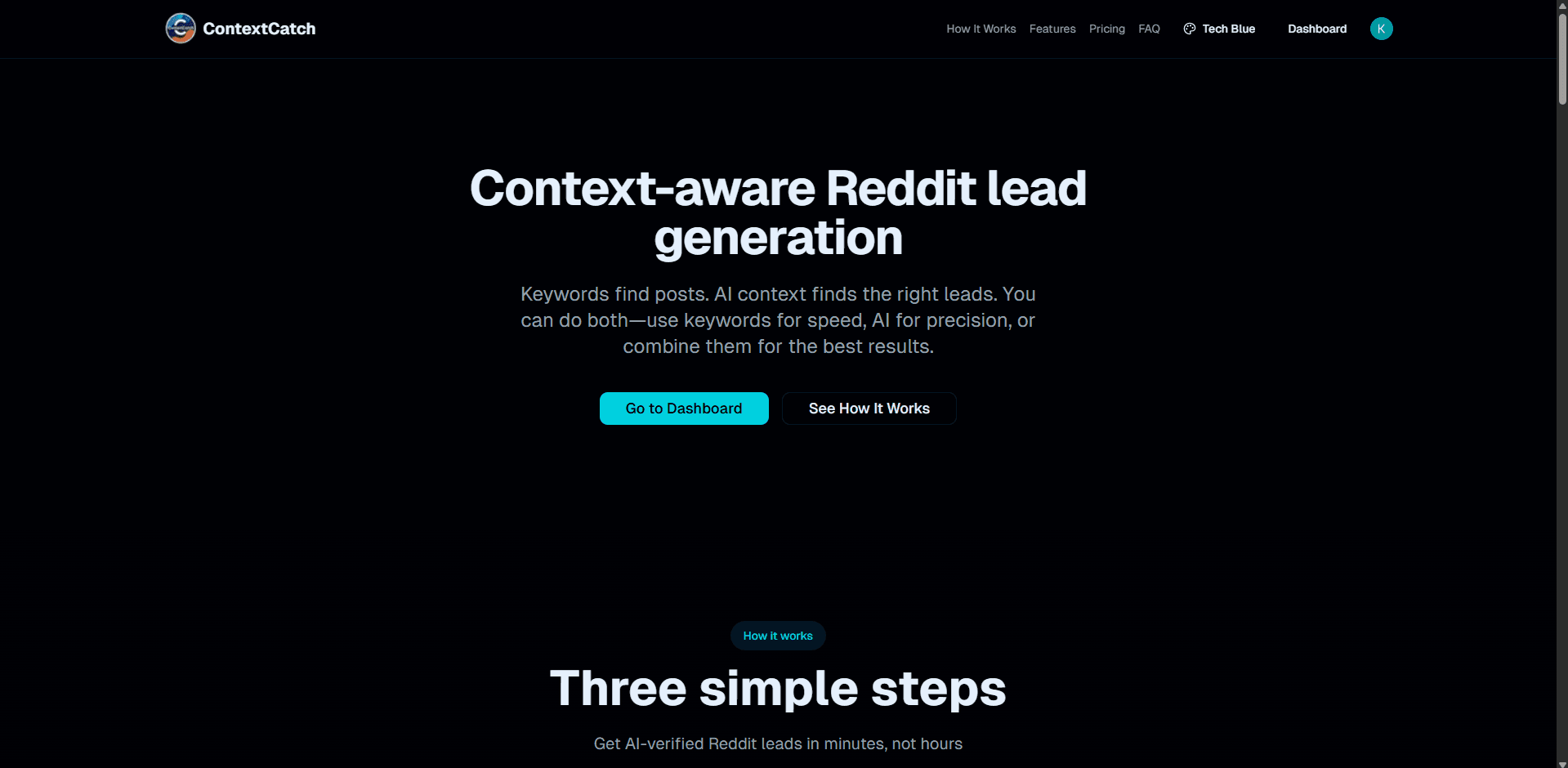 ContextCatch Reddit Lead Monitor