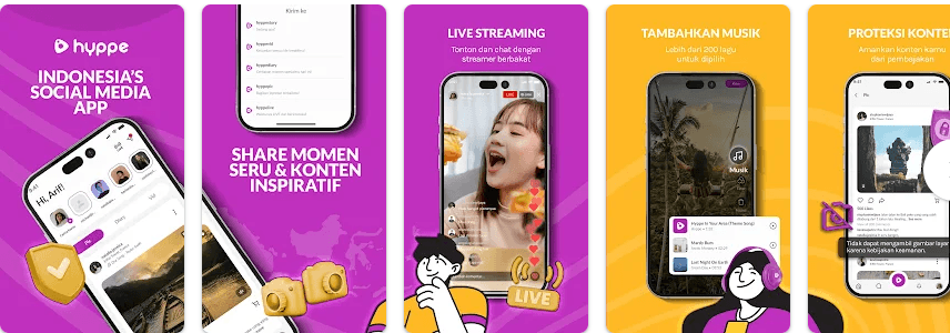 Hyppe Indonesia Social Media