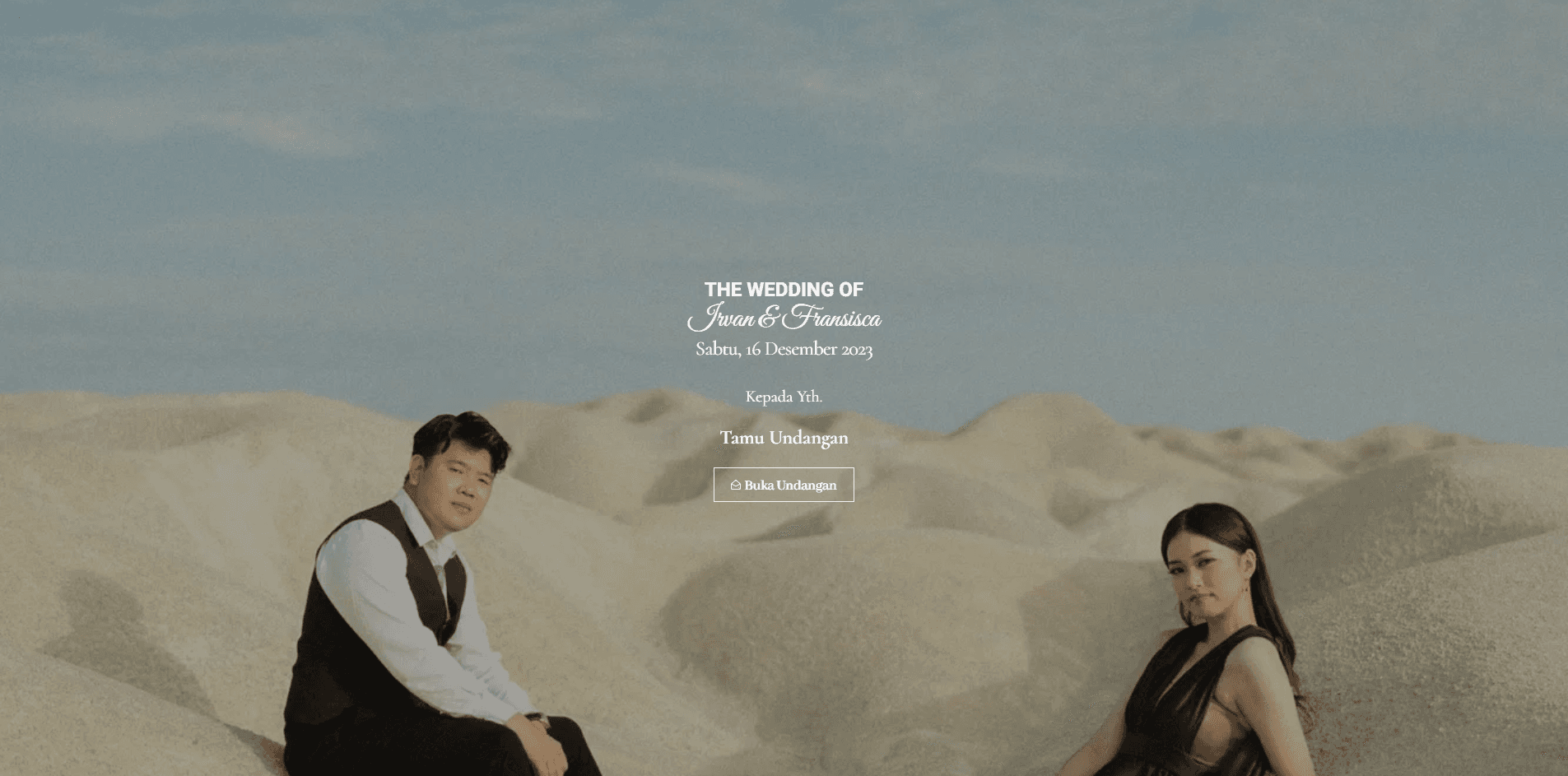 Wedding Landing Page